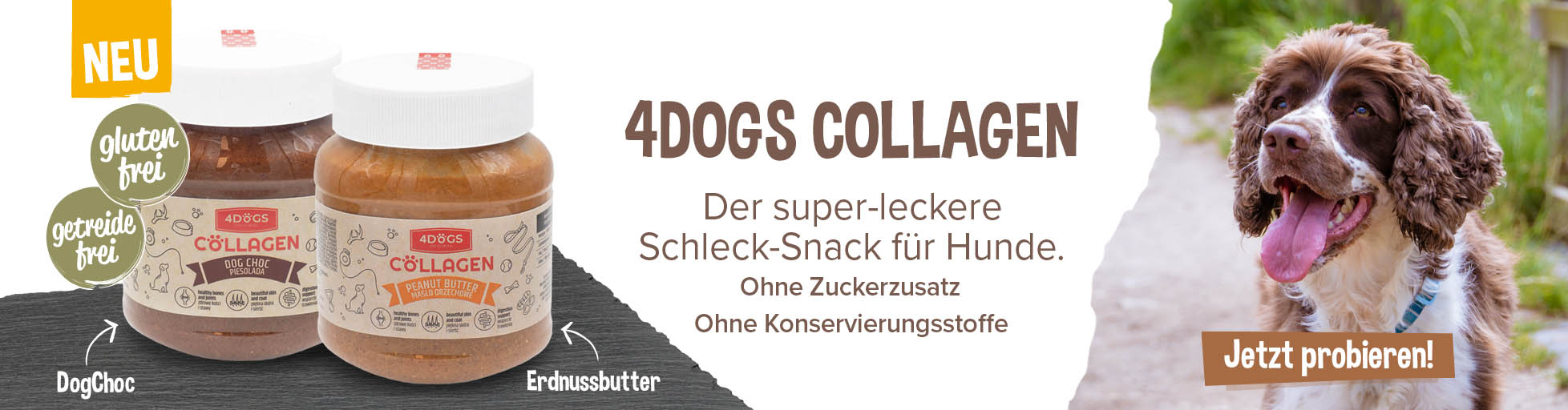 NEU! 4DOGS Collagen Creme